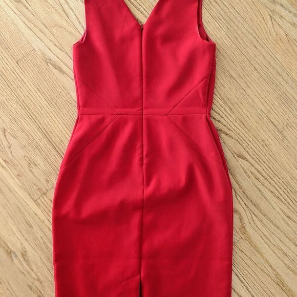 red cocktail dress - Picture 2 of 2